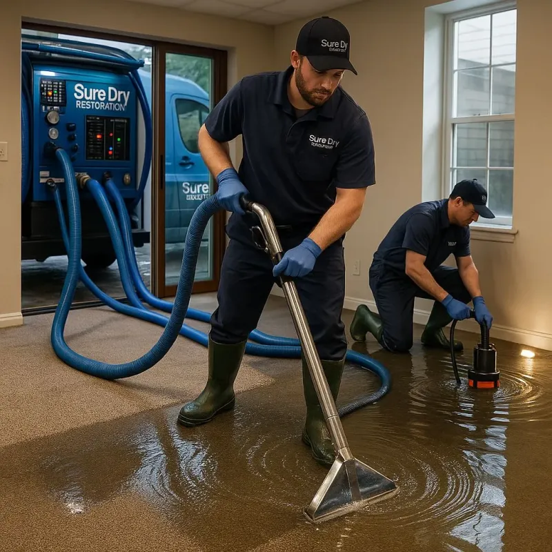 Water Extraction and Removal process in Laurel Hill, VA